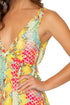 Luli Fama Smoke Show V Neck Short Dress